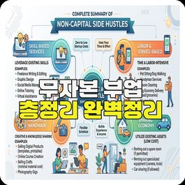 무자본 부업 총정리 완벽정리