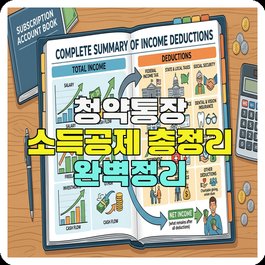 청약통장 소득공제 총정리 완벽정리