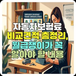 자동차보험료 비교견적 총정리, 월급쟁이가 꼭 알아야 할 내용